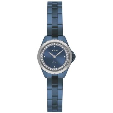 Imagem de Relógio Orient Feminino Mini Azul 22MM - Fass0007 D1dx