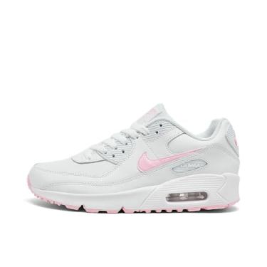 Imagem de Nike Tênis masculino de gola baixa, Espuma branca/rosa - branco-branco, 18