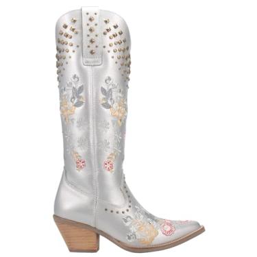 Imagem de Dingo Bota feminina Poppy, Prata, 36