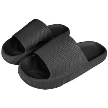 Imagem de Sandália Ortopédica Fly Feet Nuvem Preta Tam 44/45 - Ortho Pauher