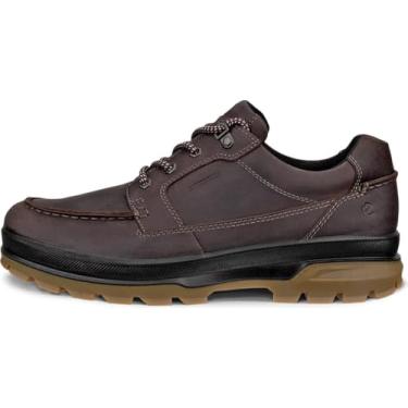 Imagem de ECCO Tênis de caminhada masculino Rugged Track Moc Toe baixo impermeável, Café, 12-12.5