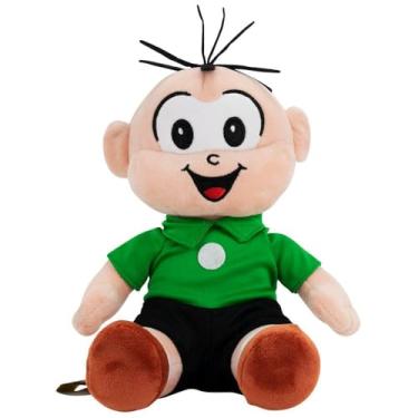 Imagem de Boneco de Pelúcia Cebolinha Turma da Mônica, 20 cm, Sentado