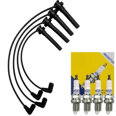 Imagem de Cabo De Velas LC Chery Cielo 1.6 16V e 2.0 16V a partir de 2010 – Resistivo 7mm em Silicone – Alta Durabilidade e Desempenho + Velas de ignição