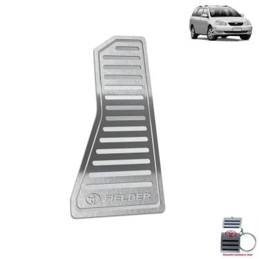 Imagem de Descanso De Pé Aço Inox Prata Toyota Fielder 2005 A 2008