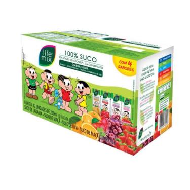 Imagem de Suco Misto Life Mix Pack com 12 Unidades 200ml Cada
