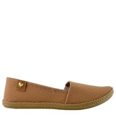Imagem de Sapatilha Moleca Feminina Casual com Solado Trançado 5287210-Feminino