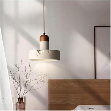 Imagem de Lustre rústico de fazenda, luminária pendente industrial compatível com ilha de cozinha, sala de jantar, quarto, decoração moderna