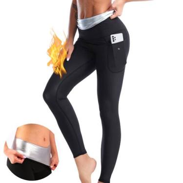 Imagem de Sauna Sweatsuit Weight Loss Shapewear Pants NanoHertz - Nano Hertz