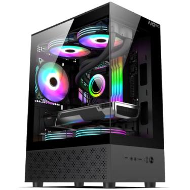 Imagem de Pc Gamer Computador Completo NoLag AMD Ryzen 5 8500G, Radeon Graphics 740M, 32GB DDR5, SSD 1TB NVMe, Gabinete RGB