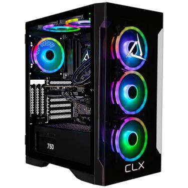 Imagem de CLX PC para jogos - Intel Core i9 14900KF 3,2GHz, GeForce RTX 4070 Super, 1TB NVMe M.2 SSD, 4TB HDD, 32GB DDR5 RGB Memory, 360mm AIO, WiFi, Windows 11 Home, preto