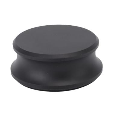 Imagem de Cryfokt O Estabilizador de Peso de Gravação Melhora Com Eficiência a Qualidade do Som para Toca-discos LP. Material de Liga de Alumínio Preto (Preto)