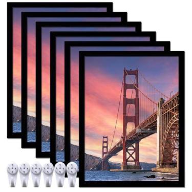 Imagem de Porta-retratos ijuerybai 17x22 cm para colagem de fotos em tela