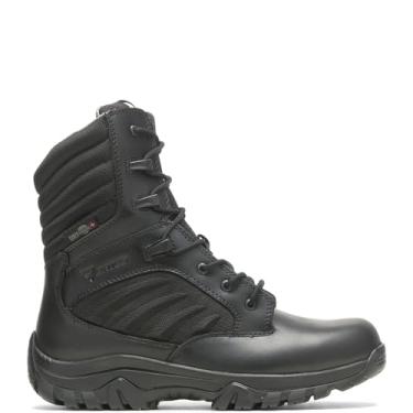 Imagem de Bates Bota masculina Gx X2 alta com zíper lateral Dryguard + bota tática e militar isolada, Preto, 15 X-Wide