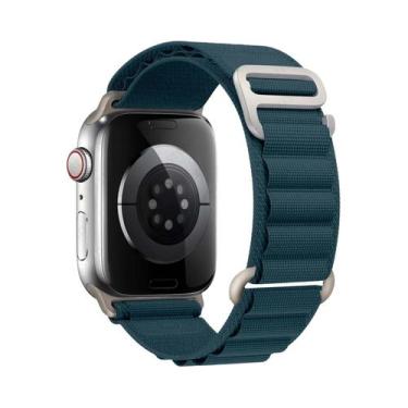 Imagem de Pulseiras De Relógio De Nylon Para Apple Watch Série 10 9 8 7 6 SE Ult