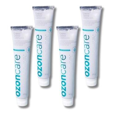Imagem de Kit 4 Creme Dental Ozonizado Ozoncare 90g Sem Flúor