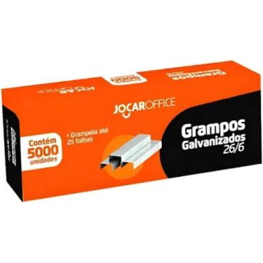 Imagem de Grampo 26/6 C/ 5000 Unidades Jocar Office