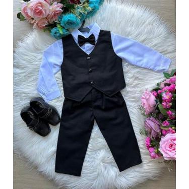 Imagem de Conjunto Miss Cherry Social com Colete Preto e Calça Preta, 10