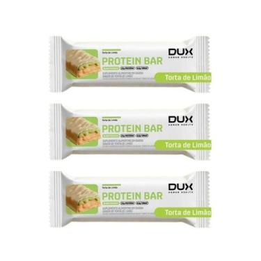 Imagem de Kit 3 barra de proteina 20g mais energia torta de limao 60g dux