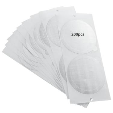 Imagem de 200 tampas de alumínio para café expresso, compatível com cápsulas Vertuoline, 59 mm/2,32 polegadas para reutilizar cápsulas de café Vertuoline