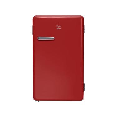 Imagem de Frigobar Midea 95L Vermelho Retrô