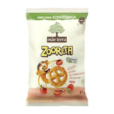 Imagem de Salgadinho Zooreta Pizza Orgânico e Vegano Mãe Terra 45g