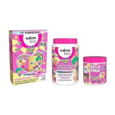Imagem de Kit Vanilla Vibes - Sh e Cond, Creme de Pentear e Gelatina