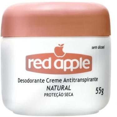 Imagem de DESODORANTE EM CREME ANTITRANSPIRANTE RED APPLE NATURAL 55G