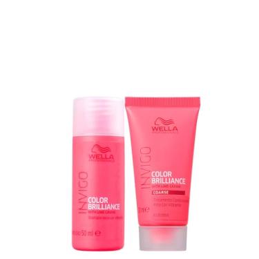 Imagem de KIT WELLA PROFESSIONALS INVIGO BRILLIANCE SH 50ML+INVIGO BRILHANCE MÁSC 30ML