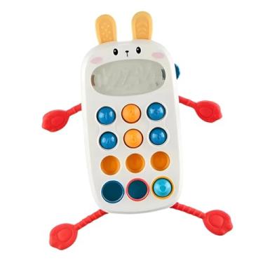 Imagem de Zoop Toys Chocalho Infantil Multissensorial Pop-it Coelho