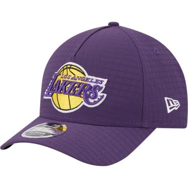Imagem de Boné New Era 9FORTY M-Crown A-frame Ripstop Soft Snap Los Angeles Lakers-Masculino