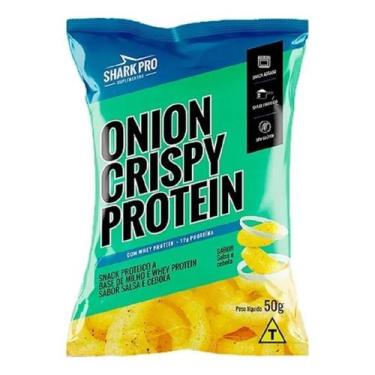 Imagem de Caixa De Snack Cebola & Salsa Shark Pro Whey Protein 8Un