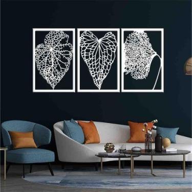 Imagem de Quadro Decorativos Folhas Vazadas - Mdf 3Mm 003 - Decoarts