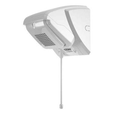 Imagem de Chuveiro Ducha Eletrônico 220v 7800w Branco Compacta Fame Branco 220v,