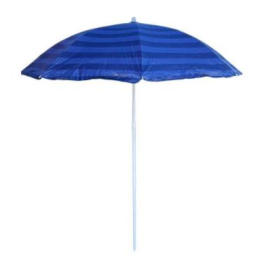 Imagem de Guarda-Sol Benoá FNB180-01N Nylon e Alumínio 1,80m - BENOA, Azul