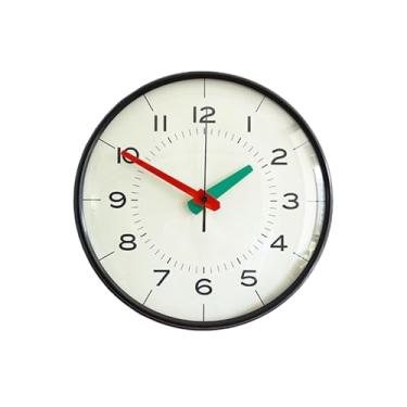 Imagem de Relógio de parede Quarto simples e moderno com relógio de parede silencioso 30 cm (12 polegadas) alimentado por bateria para decoração de casa