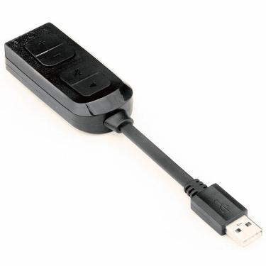 Imagem de Adaptador De Áudio Usb/P2/P3 Stereo Redragon Circe - Ha100