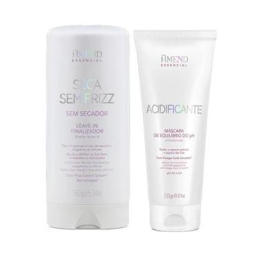 Imagem de Kit Amend Essencial Acidificante Equilibrio do Ph + Leave-In Sem Frizz
