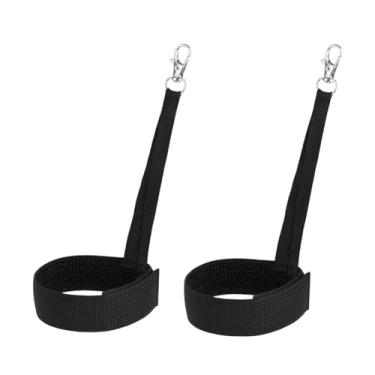 Imagem de Vaveren Conjunto de 2 tiras para luvas de esqui, tiras elásticas para luvas de inverno, alças de pulso para luvas, algemas para caminhadas.