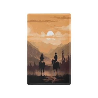 Imagem de Wassud Placa de cobertura para interruptor de luz, saídas duplas, capas de parede, configuração de sol(2) decoração decorativa de casa, sala de estar, quarto, decoração