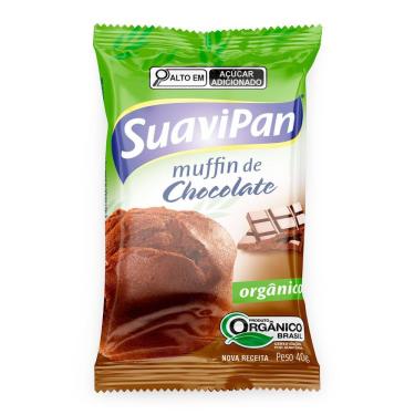 Imagem de Muffin de Chocolate SuaviPan Orgânico 40g