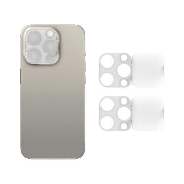 Imagem de EYSOFT Capa de lente de câmera compatível com iPhone 14 Pro/14 Pro Max/15 Pro/15 Pro Max/16 Pro/16 Pro Max, protetor de lente de câmera para proteger a privacidade e segurança, adesivo forte - pacote