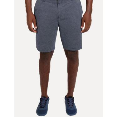 Imagem de Bermuda Aramis Masculina Chino Cotton Sarja Azul Marinho Mescla-Masculino