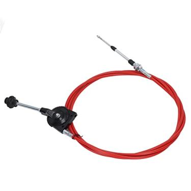 Imagem de LiebeWH Cabo do Acelerador Manual, Cabo do Motor Acelerador Universal de 4,5 M, da Escavadeira, Conjunto Controlador de Conector de Aço Inoxidável Com Tubo PU, Controle