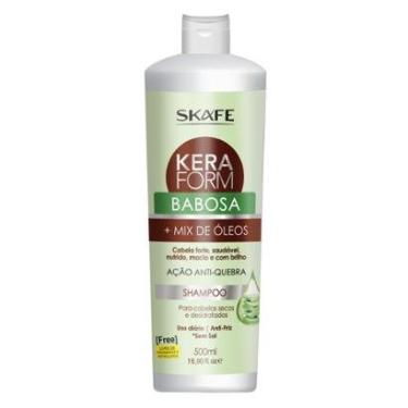 Imagem de Shampoo Keraform Babosa e Mix de Óleos Skafe 500ml-Unissex