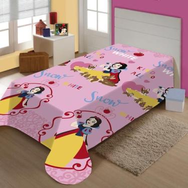 Imagem de Manta Jolitex Fun Infantil Branca de Neve Macia Antialérgica - Jolitex