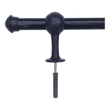 Imagem de Varões de Madeira 2,00m x 19mm - Premium para Cortina e Decoração de Casa varão de cortina para Casa Sala Quarto(PRETO,1 UNIDADE)