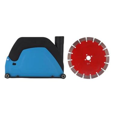 Imagem de Cryfokt Cobertura de Poeira para Rebarbadora Angular, Acessório Ajustável para Coleta de Poeira para Esmerilhadeiras Tipo 180-230, Aspirador de pó de Suporte, Instalação Simples, Uso