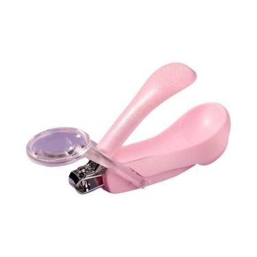 Imagem de Bebê infantil cortador de unhas ferramentas crianças lupa vidro dedo c