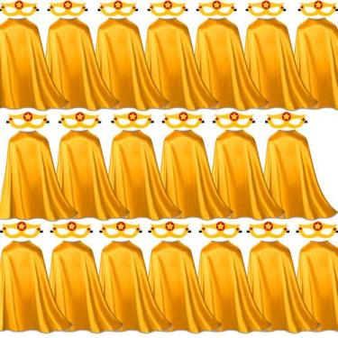 Imagem de Pacote com 20 capas e máscaras de super-heróis iRolewin