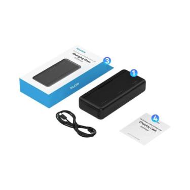 Imagem de Carregador Rápido PD De 18W Para DJI OSMO Action 6 5 pro 360 Caixa De 